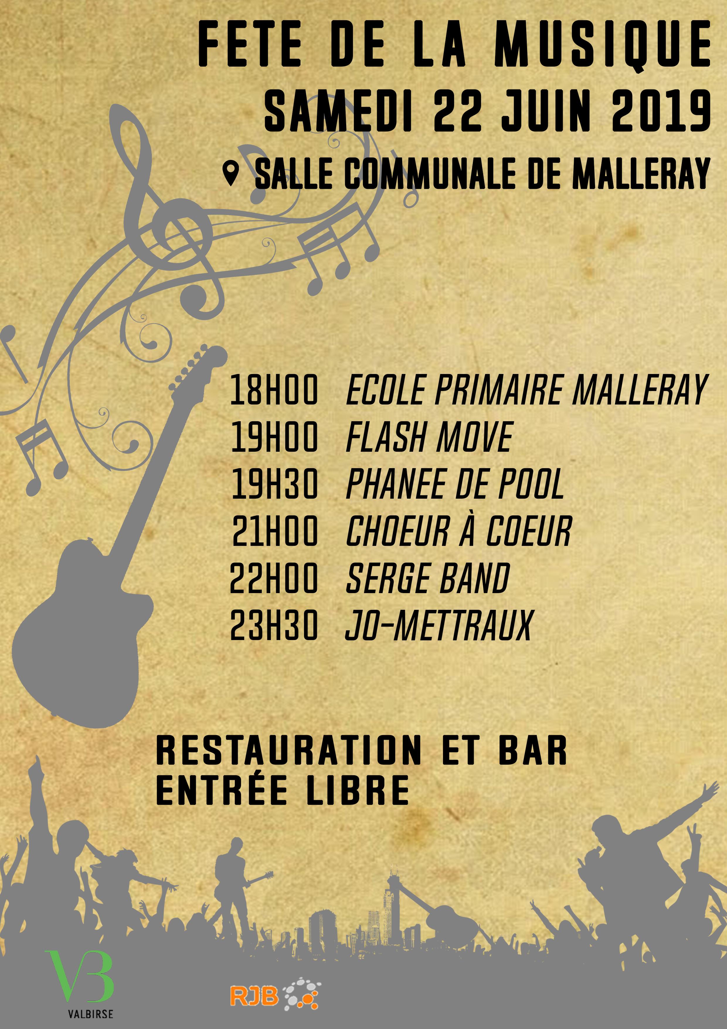 affiche fete de la musique